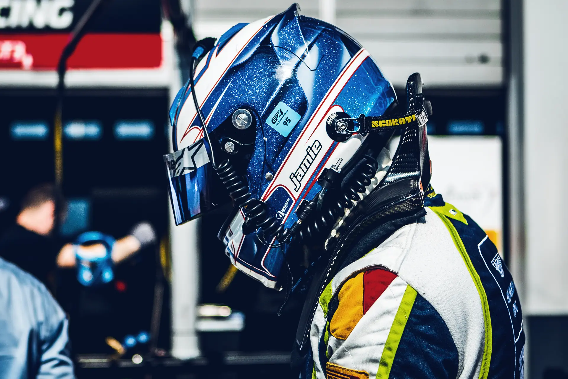 Jamie Vandenbalck — Helmet
