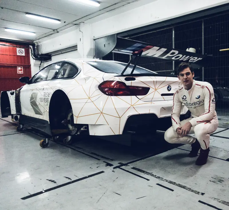 Jamie Vandenbalck — With the BMW M6 GT3