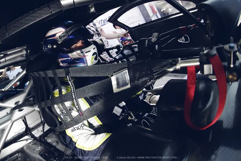 Jamie Vandenbalck — Strapped into the cockpit