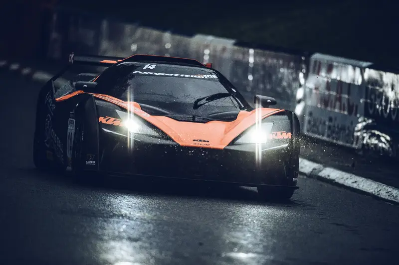 Jamie Vandenbalck — KTM X-Bow GT4 at dusk