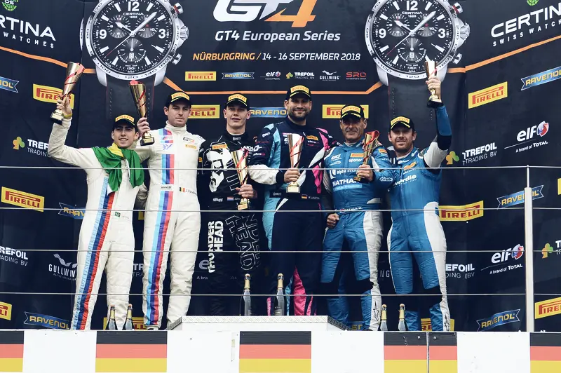 Jamie Vandenbalck — GT4 European Series podium — Nürburgring (2018)