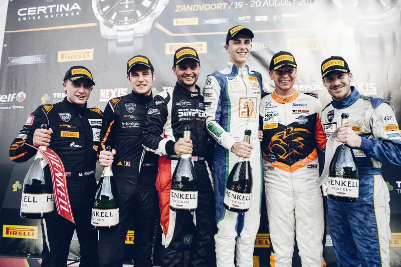 Jamie Vandenbalck — GT4 European Series podium — Zandvoort