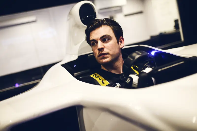 Jamie Vandenbalck — In the simulator