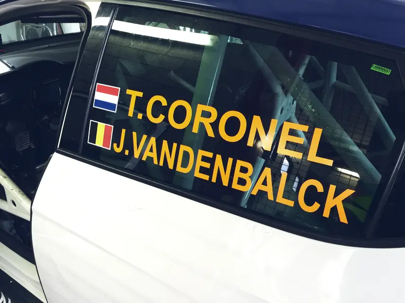 Jamie Vandenbalck — With Tom Coronel in TCR Benelux